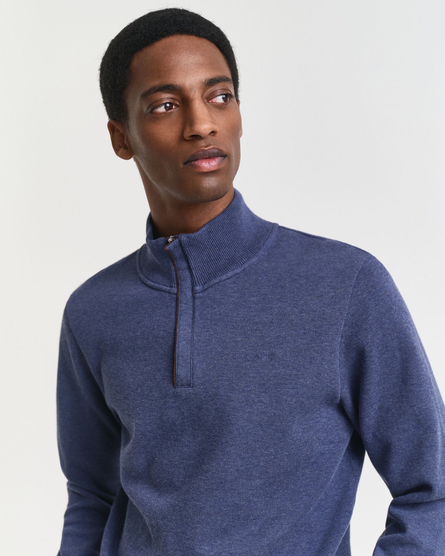 Sweat-shirt Sacker à demi-zip