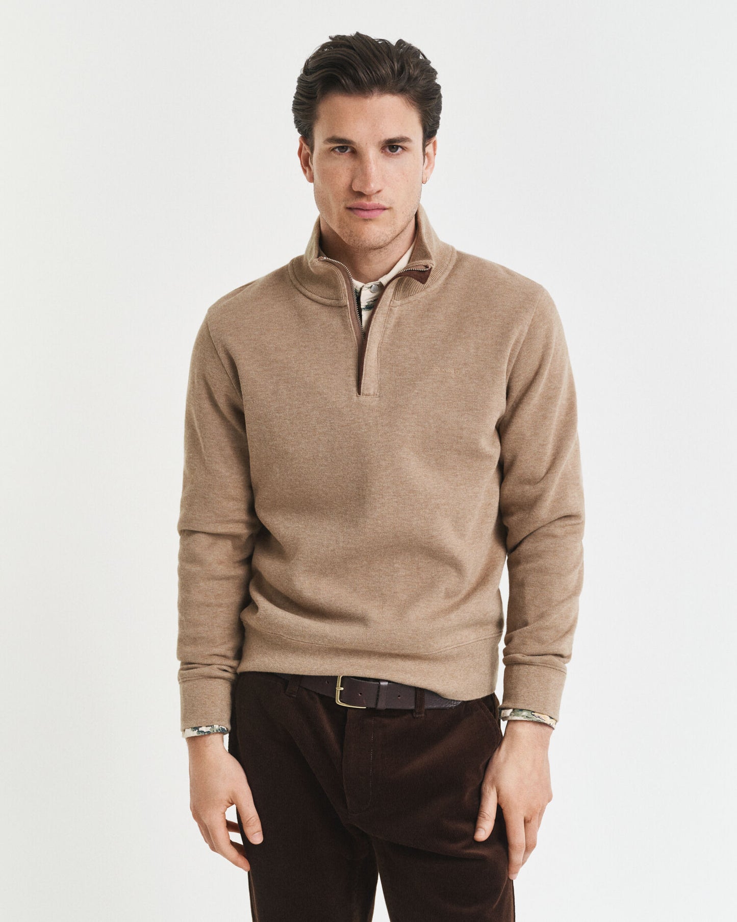 Sweat-shirt Sacker Rib à demi-glissière