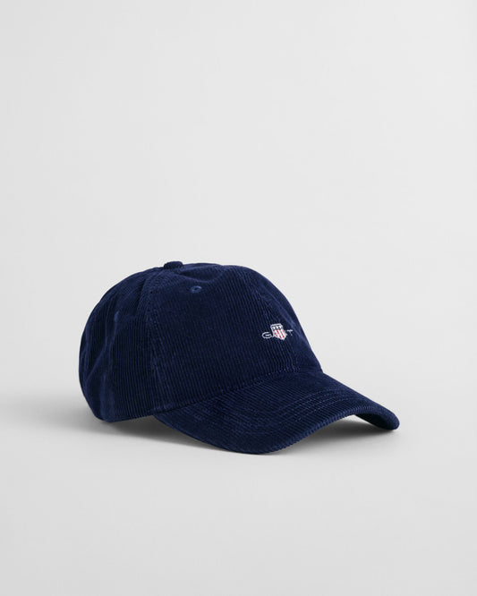 Casquette en velours côtelé Shield