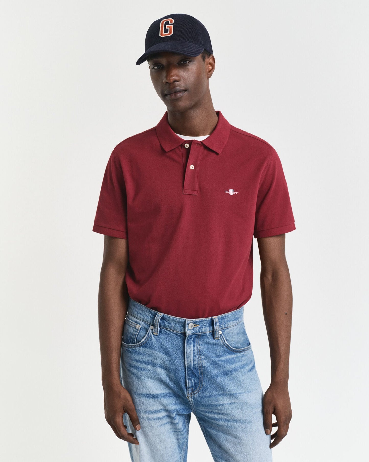 Regular Fit Shield Pique-Poloshirt