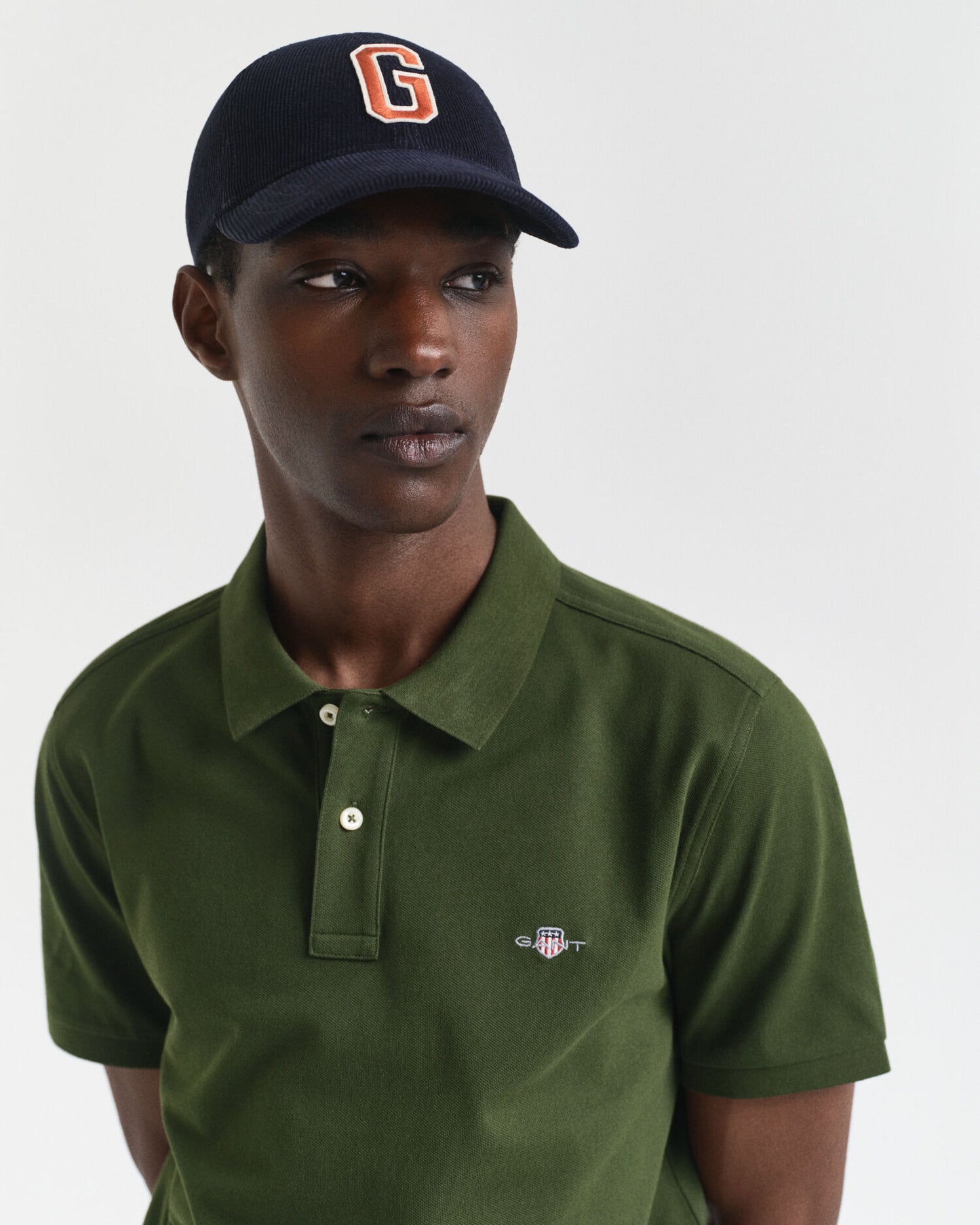 Regular Fit Shield Pique-Poloshirt