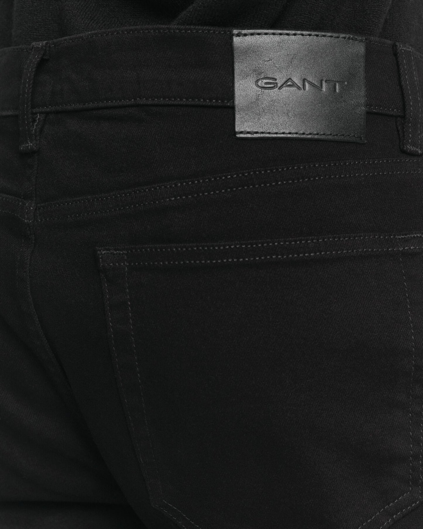 Jean coupe droite noir délavé