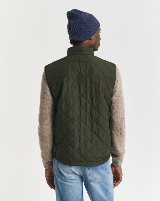 Gilet coupe-vent matelassé