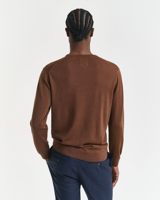 Pull ras du cou en laine Mérinos extra fine