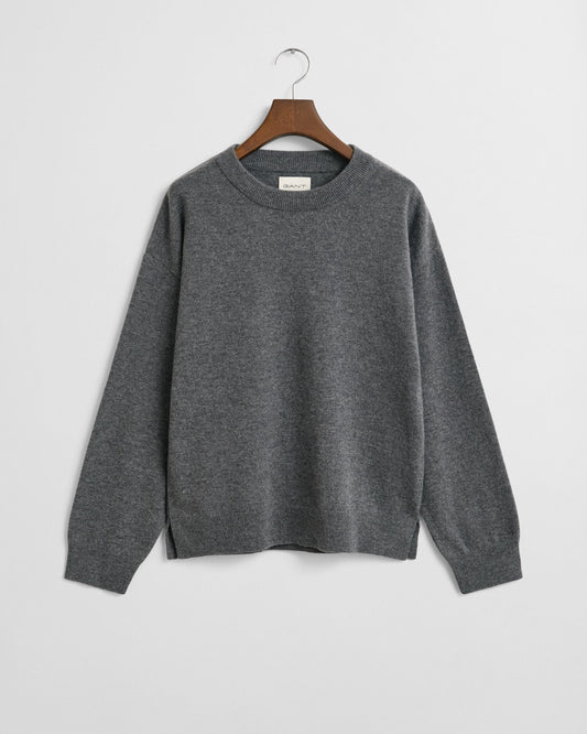 Pull col rond en agneau superfine