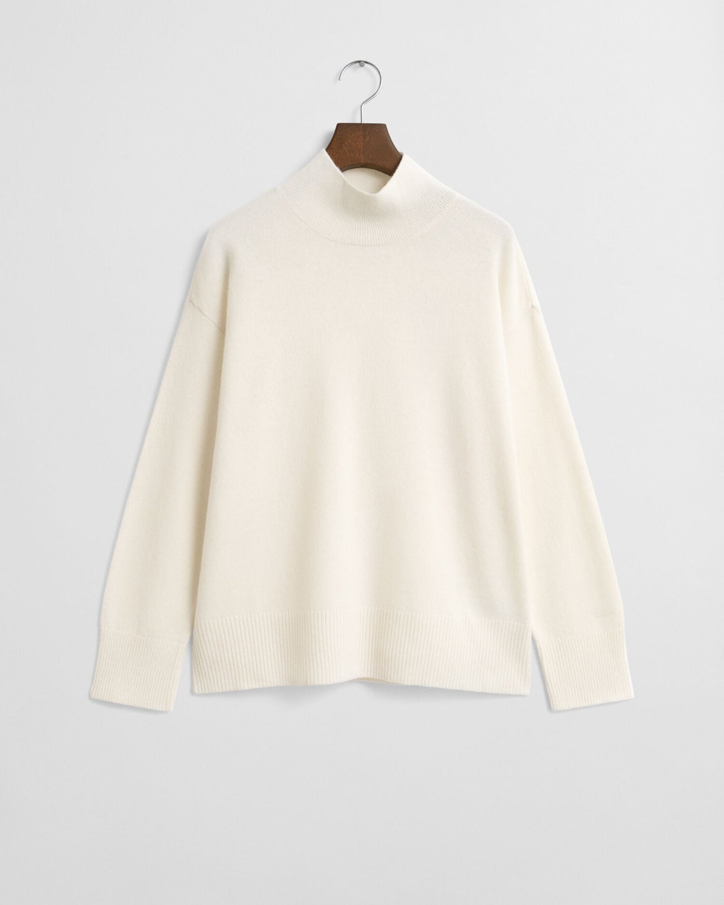 Pullover aus extrafeiner Lammwolle mit Rollkragen