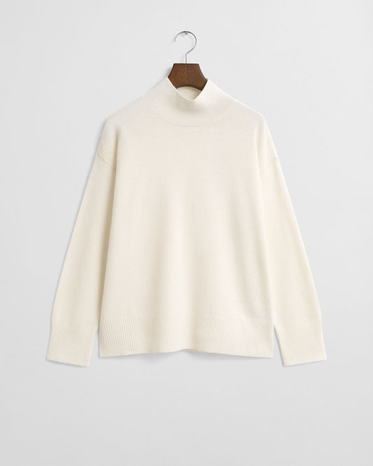 Pull col roulé en laine d'agneau ultra-fine