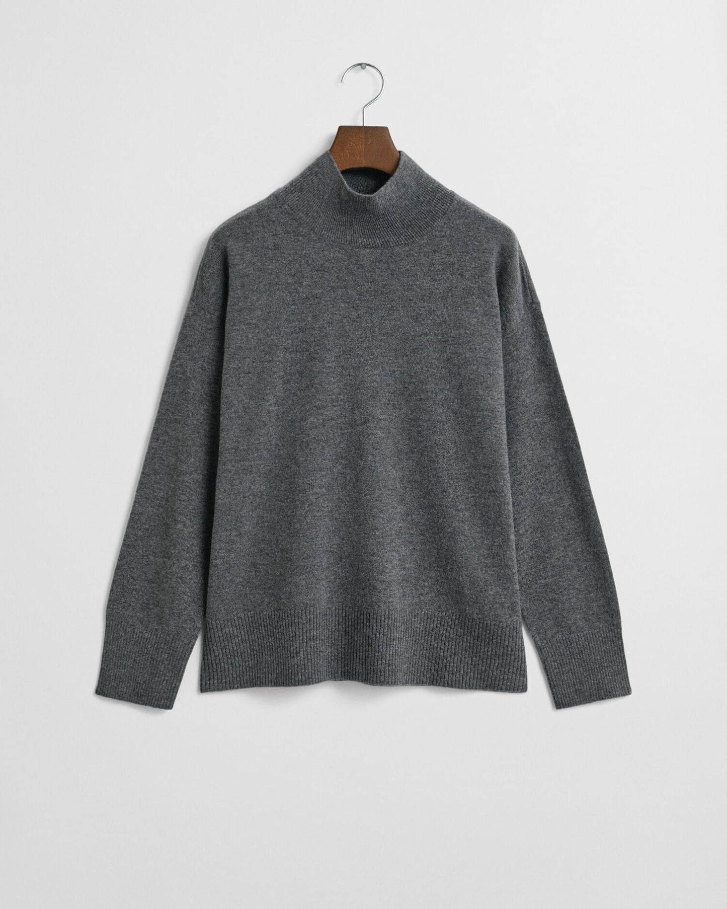 Pullover aus extrafeiner Lammwolle mit Rollkragen